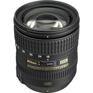 لنز نیکون AF-S DX 16-85mm f/3.5-5.6G ED VR