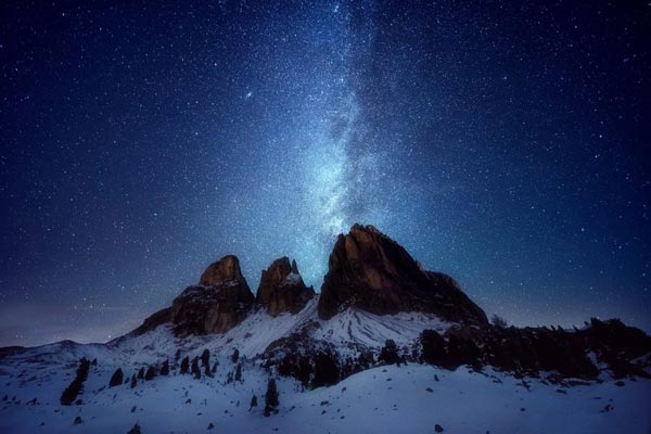 عکاسی نجومی در زمستان
