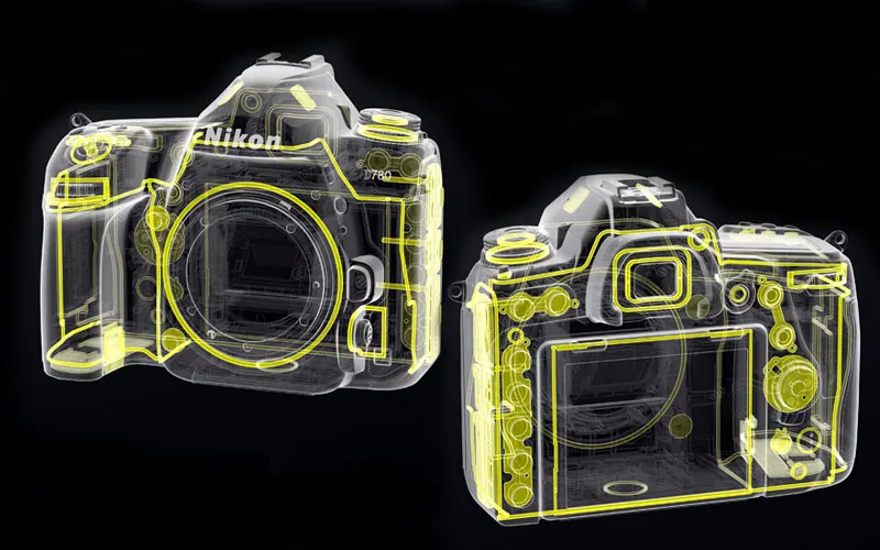 بدنه دوربین nikon d780