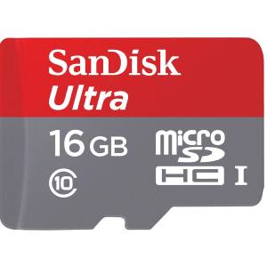کارت حافظه دوربین Sandisk Micro SD16GB 45MB/S 300X