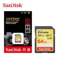 کارت حافظه ی سندیسک 64GB Extreme SDXC UHS-I 150MB/S