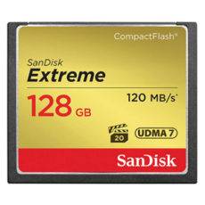کارت حافظه دوربین SanDisk CF Extreme 128GB /120 (MB/s