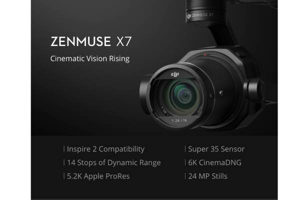 بررسی دوربین گیمبال Zenmuse X7