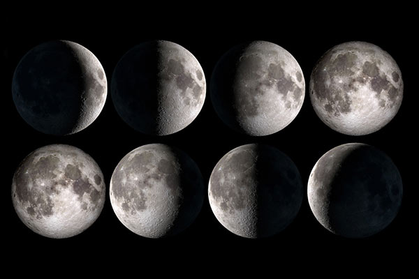 زمان مناسب عکاسی از ماه