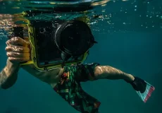 عکاسی نیمه زیر آب