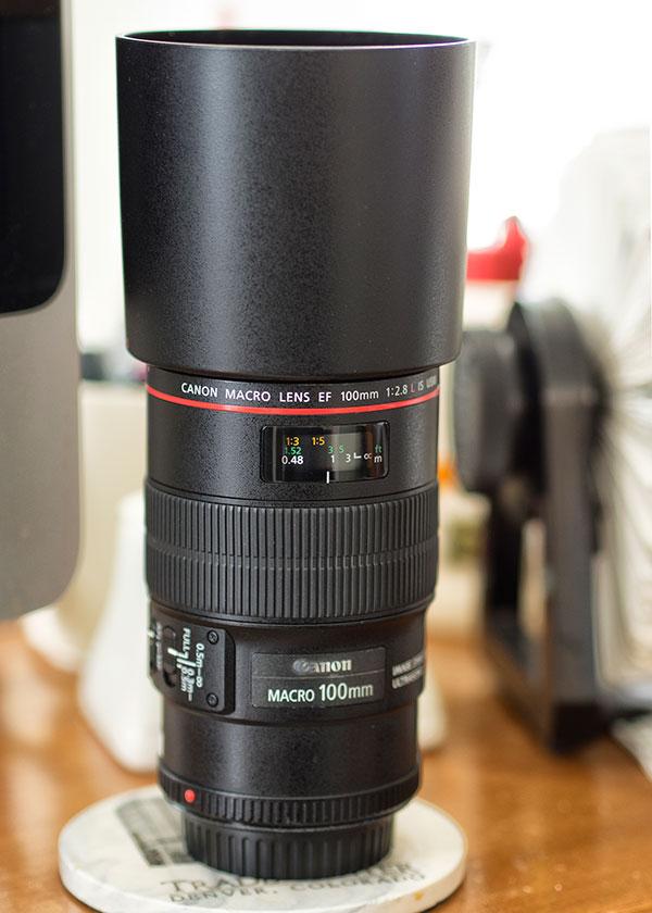 Canon EF 100mm f/2.8L لنز کانن Macro IS USM