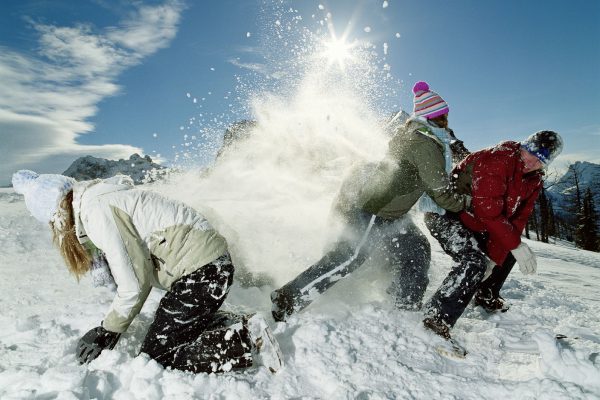 سرعت شاتر در عکاسی در برف