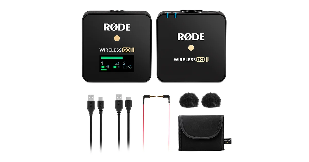 میکروفون بی سیم Rode go ii