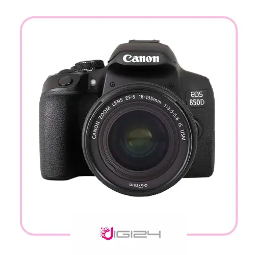 دوربین عکاسی کانن Canon EOS 850D Kit 18-135mm IS USM