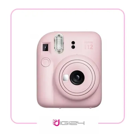 دوربین چاپ سریع فوجی فیلم Instax Mini12 صورتی