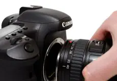 بهترین روش برای تعویض لنز دوربین