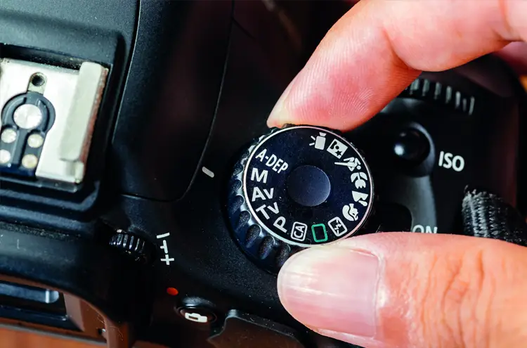 حالت دستی دوربین عکاسی