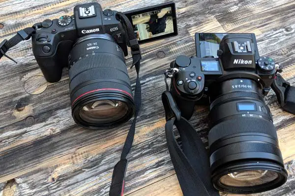 دوربین های کانن Eos RP و نیکون Z6