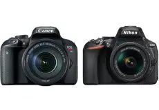 مقایسه دوربین کانن 800D و نیکون D5600