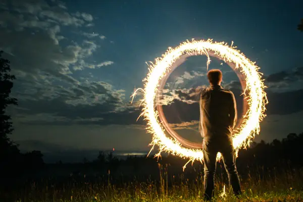 عکاسی با حالت bulb