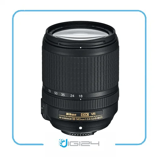 لنز نیکون مدل AF-S DX NIKKOR 18-140mm f/3.5-5.6G ED VR