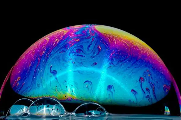 عکاسی از حباب