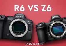 مقایسه دوربین های کانن EOS R6 و نیکون Z6