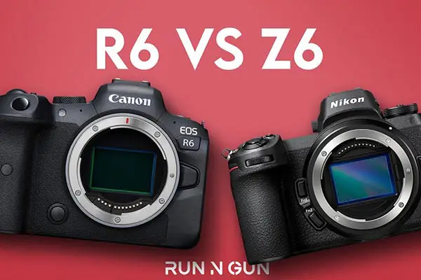 مقایسه دوربین های کانن EOS R6 و نیکون Z6