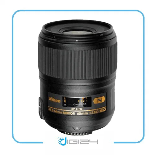 لنز نیکون مدل Nikon AF-S Micro NIKKOR 60mm f/2.8G ED
