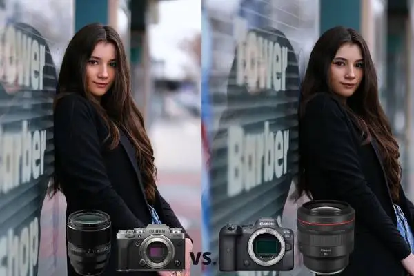 مقایسه دوربین فوجی فیلم XT4 و کانن R6