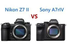 مقایسه دوربین نیکون Z7 II و سونی A7S III
