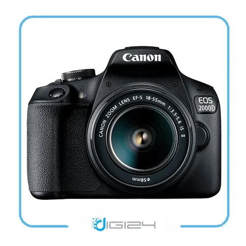 دوربین عکاسی کانن مدل Canon EOS 2000D kit EF-S 18-55mm IS II