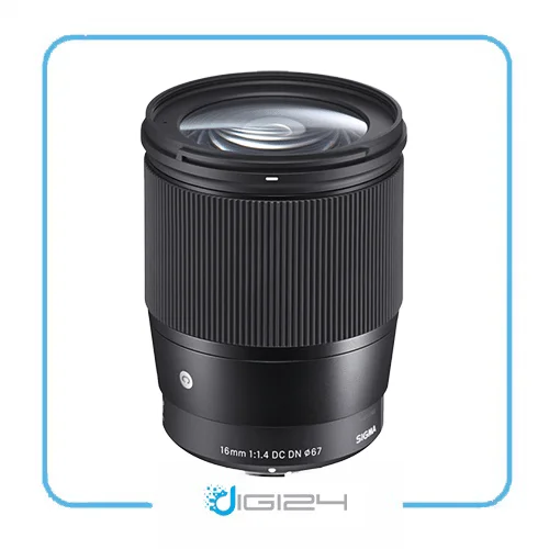 لنز سیگما مدل Sigma 16mm f/1.4 DC DN Contemporary for Sony E