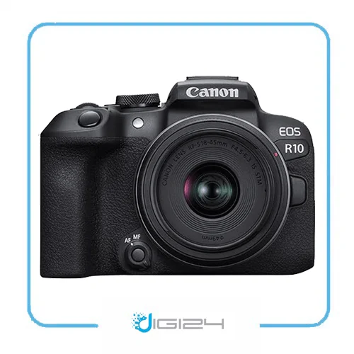 دوربین بدون آینه کانن مدل Canon EOS R10 Mirrorless Camera with 18-45mm