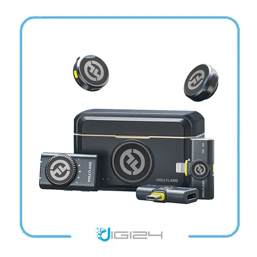 میکروفن یقه ای بی سیم Hollyland LARK M2 Wireless Combo