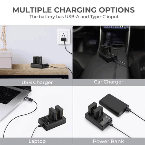 شارژ و باتری کی اند اف K&F مدل LP-E17