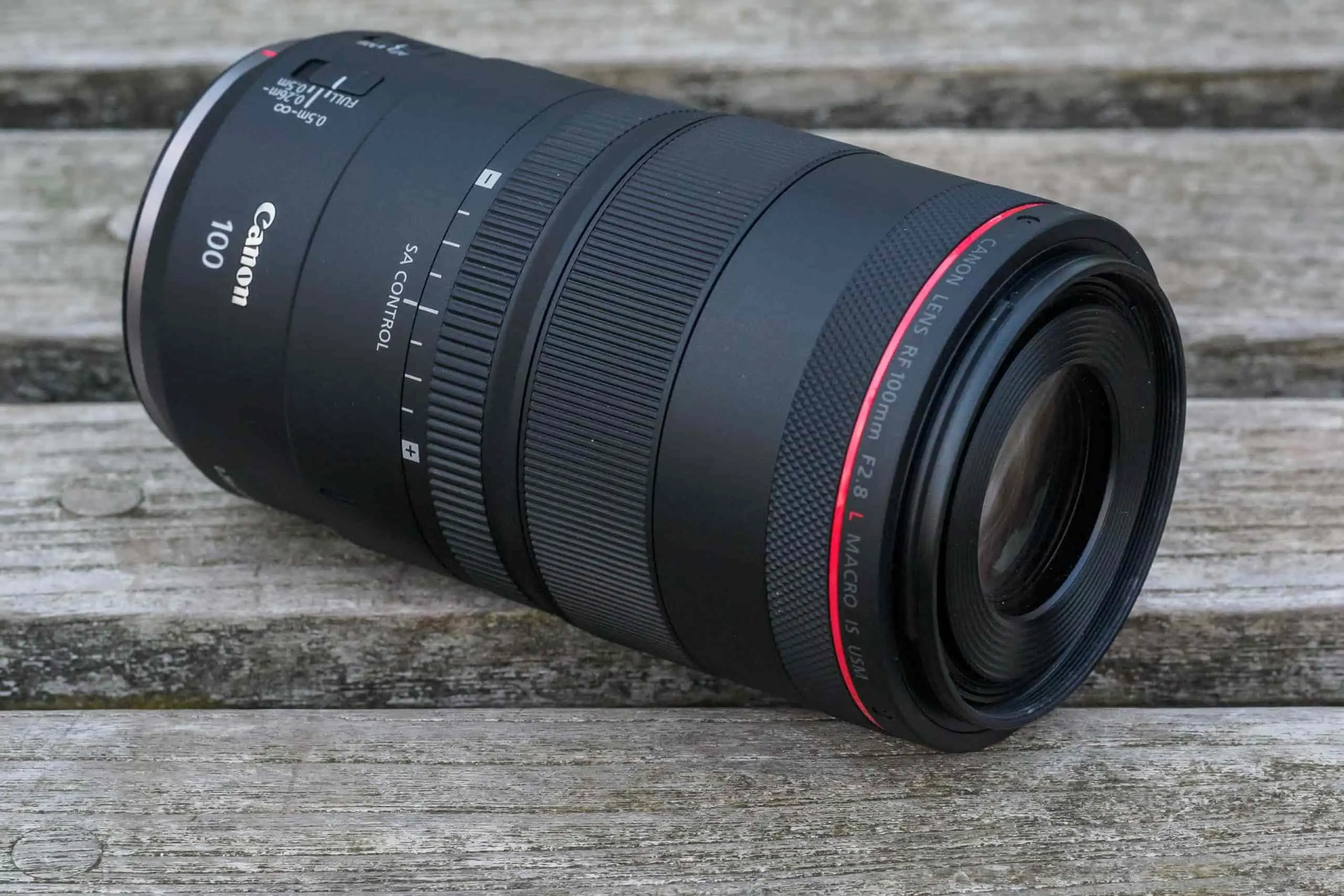 لنز بدون‌ آینه کانن مدل Canon RF 100mm f/2.8 L Macro IS USM