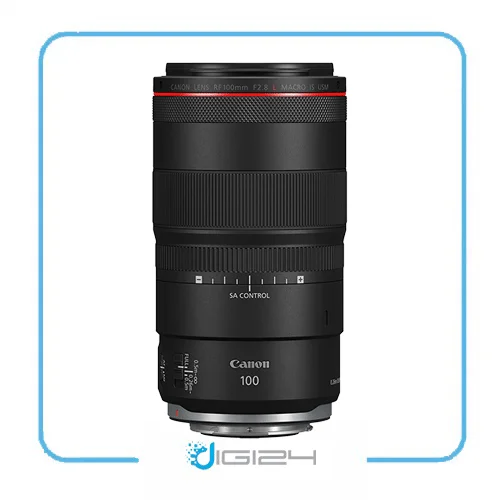 لنز بدون‌ آینه کانن مدل Canon RF 100mm f/2.8 L Macro IS USM