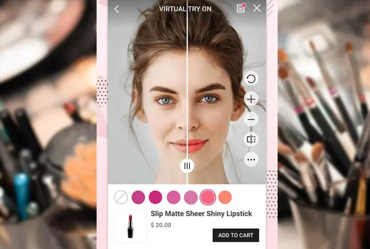 برنامه عکاسی هوش مصنوعی YouCam Makeup