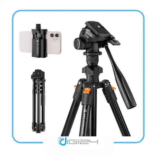 سه پایه دوربین کی اند اف K&F مدل KF09.115