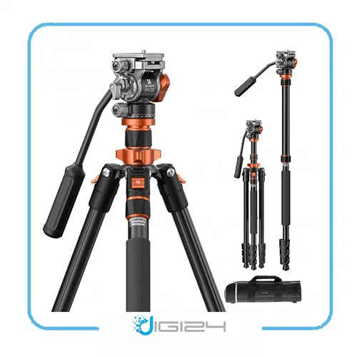 سه پایه دوربین کی اند اف K&F مدل KF09.136