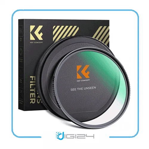 فیلتر لنز عکاسی KF01.1868 مدل k&f 72mm HD MCUV