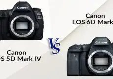 مقایسه canon 5d mark iv با 6d mark ii