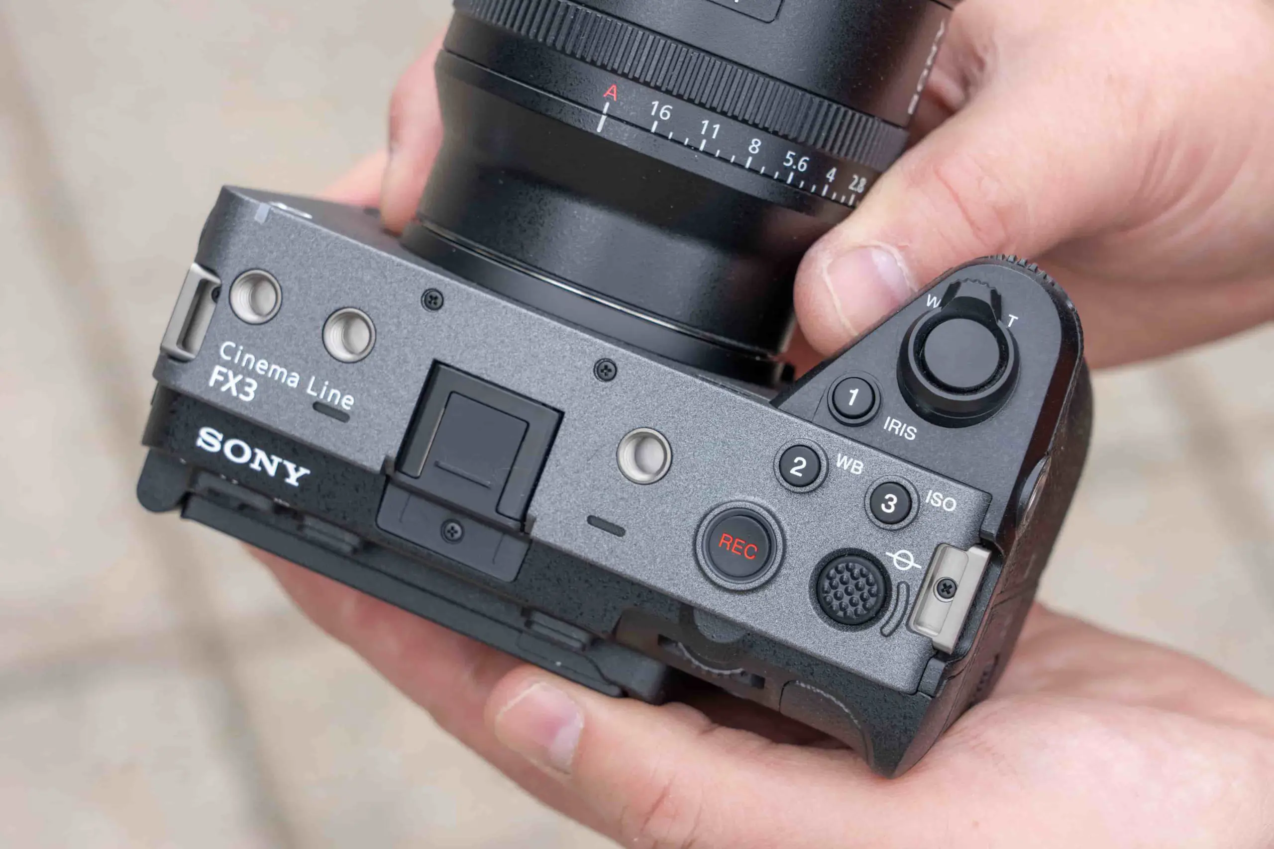 دوربین سینمایی سونی Sony FX3 Full-Frame Cinema Camera
