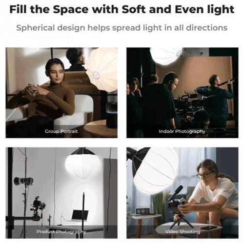 سافت باکس بالونی کی اند اف سایز K&F Softbox Lantern 65cm