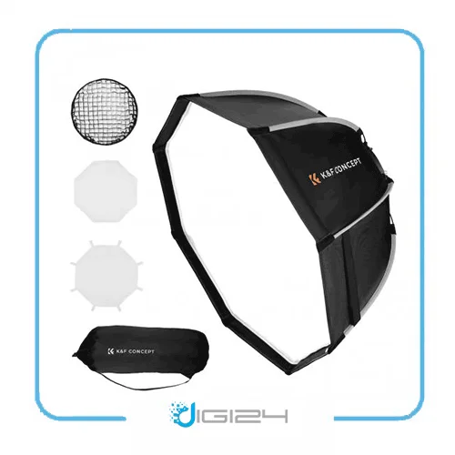 اکتاباکس کی اند اف سایز K&F Octagonal Softbox 55cm
