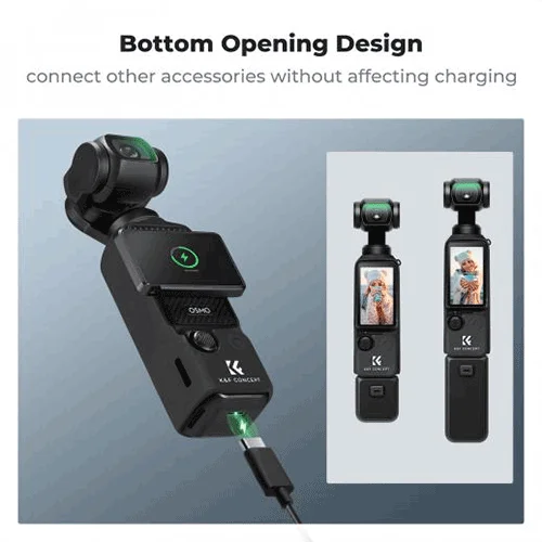 قاب محافظ سیلیکونی کی اند اف مدل K&F DJI Osmo Pocket 3