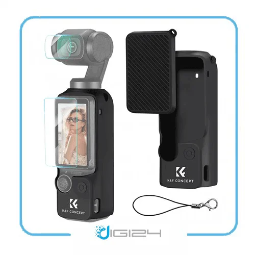 قاب محافظ سیلیکونی کی اند اف مدل K&F DJI Osmo Pocket 3