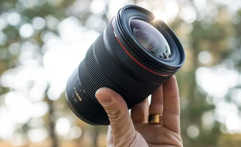 لنز بدون آینه کانن مدل Canon RF 15-35mm f2.8L IS USM