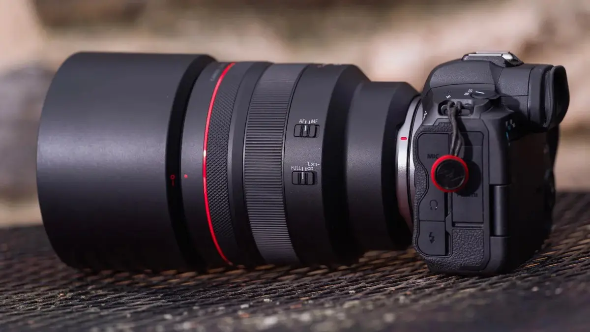 لنز بدون‌ آینه کانن مدل Canon RF 85mm f1.2L USM