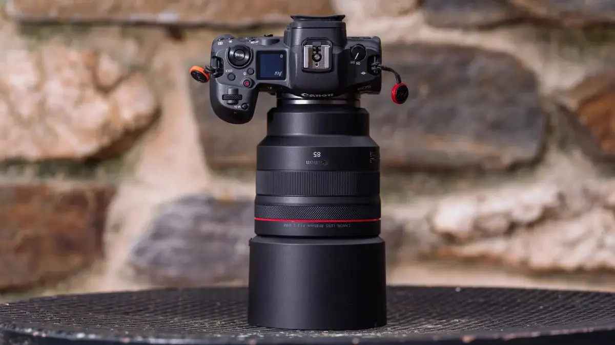 لنز بدون‌ آینه کانن مدل Canon RF 85mm f1.2L USM