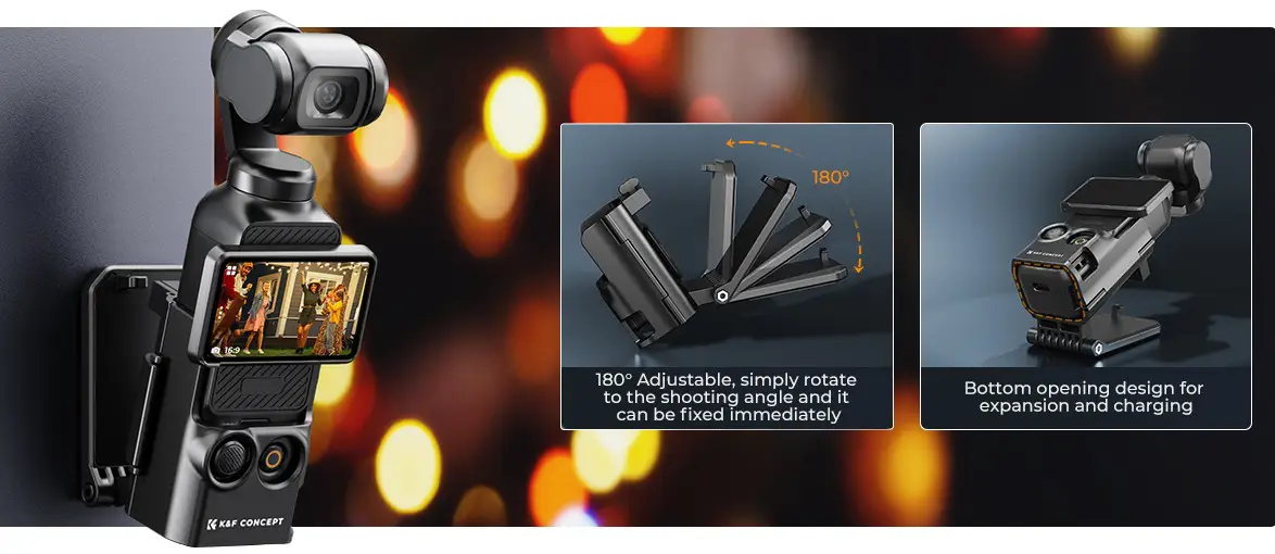 پایه نگهدارنده مغناطیسی کی اند اف K&F برای DJI Osmo Pocket 3