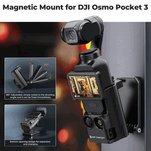 پایه نگهدارنده مغناطیسی کی اند اف K&F برای DJI Osmo Pocket 3