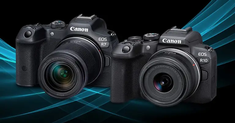 مقایسه دوربین Canon EOS R7 با Canon R10 Kit