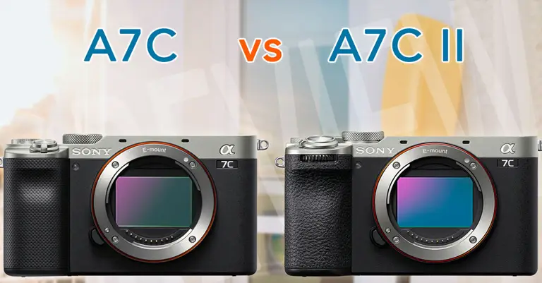 مقایسه دوربین Sony a7c II Body با SONY A7C Body